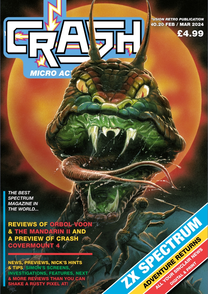 Crash Micro Action Issue #20 - Crash Magazine