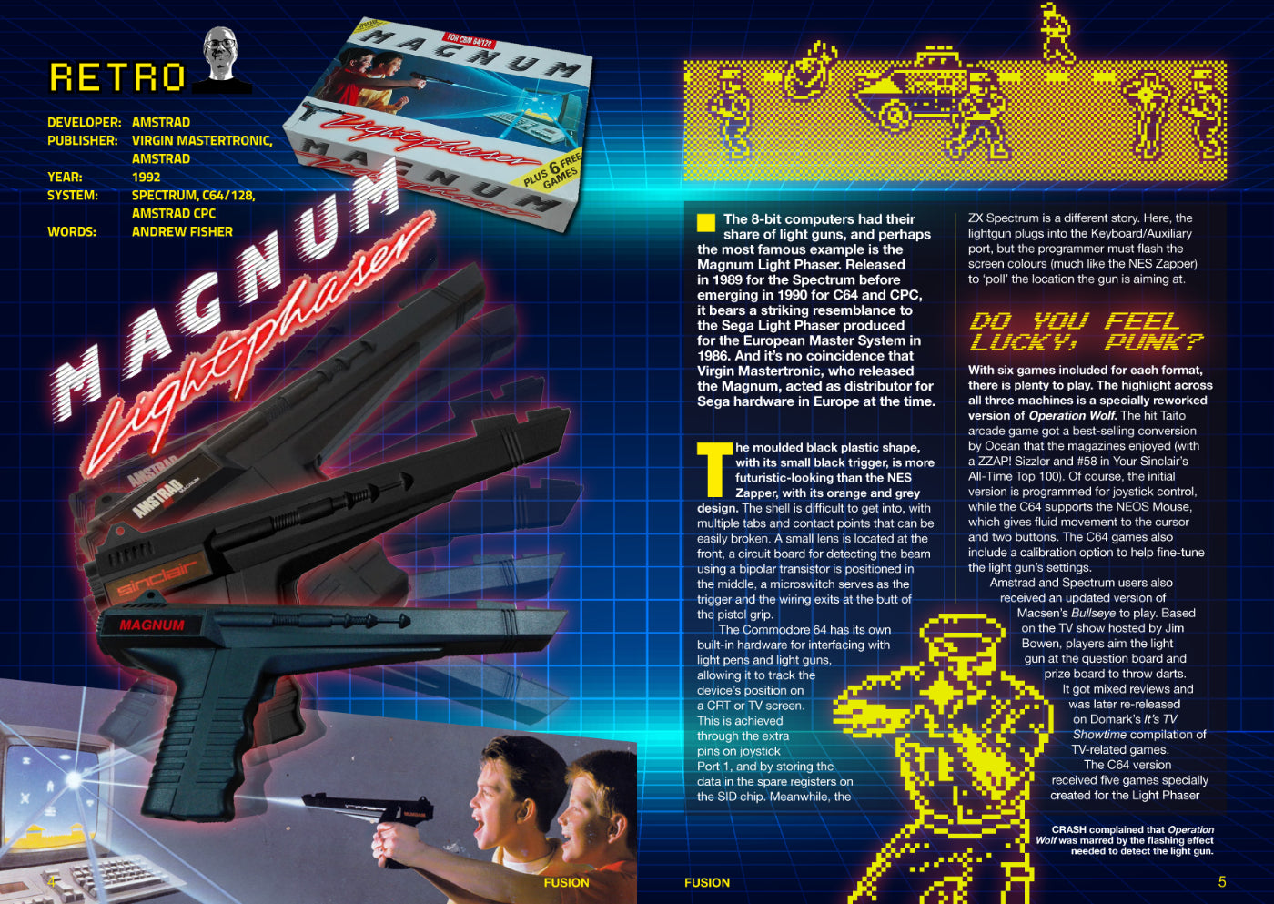 Fusion Light Gun - Fusion Retro Books
