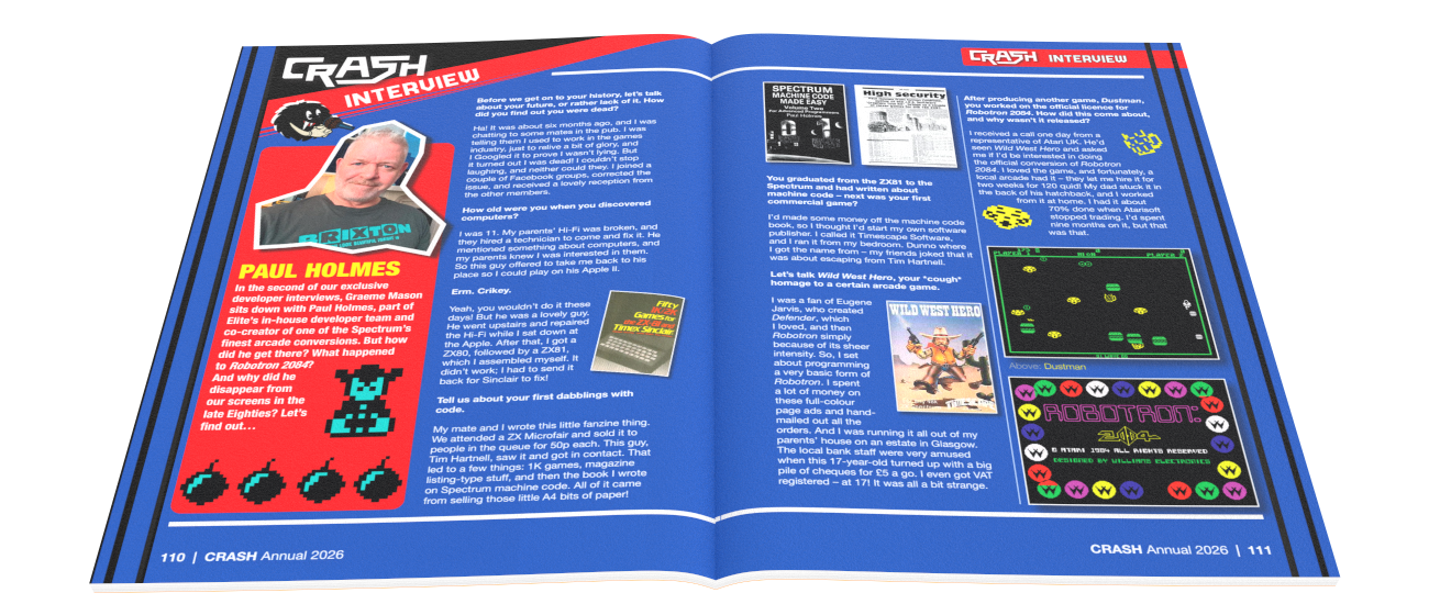 CRASH Annual 2026 - Fusion Retro Books