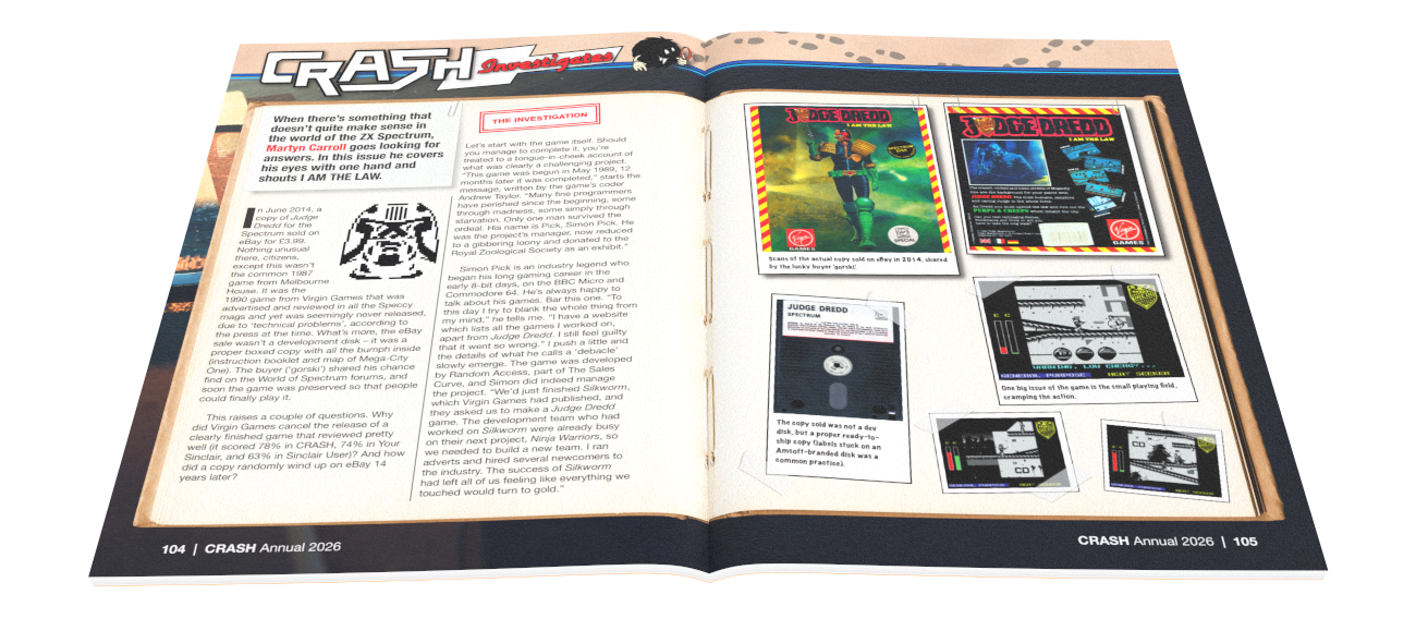 CRASH Annual 2026 - Fusion Retro Books