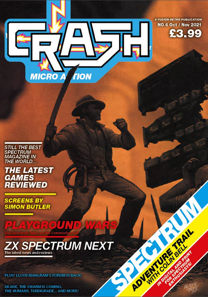 Crash Micro Action Issue #6 - Crash Magazine